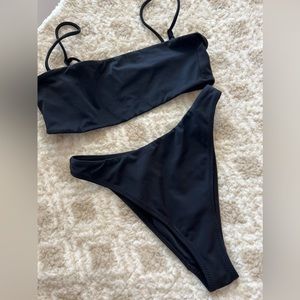 LA hearts bikini set
